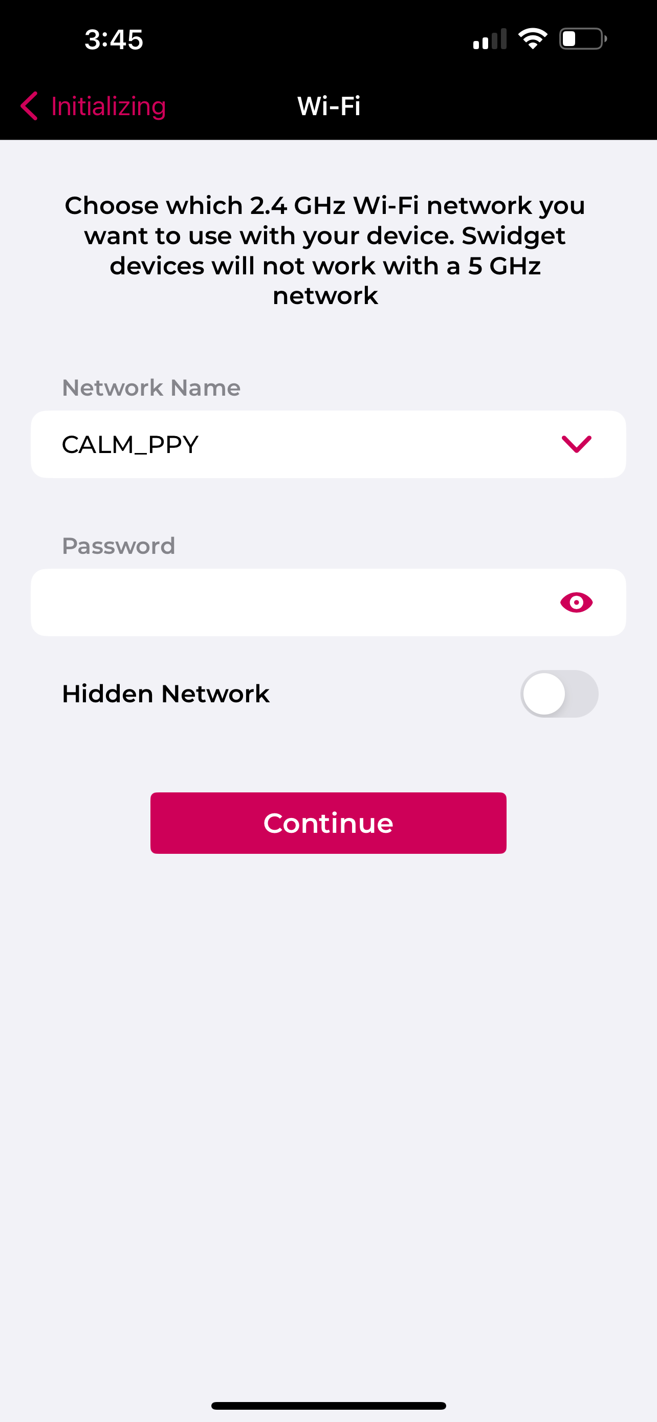Choose Network