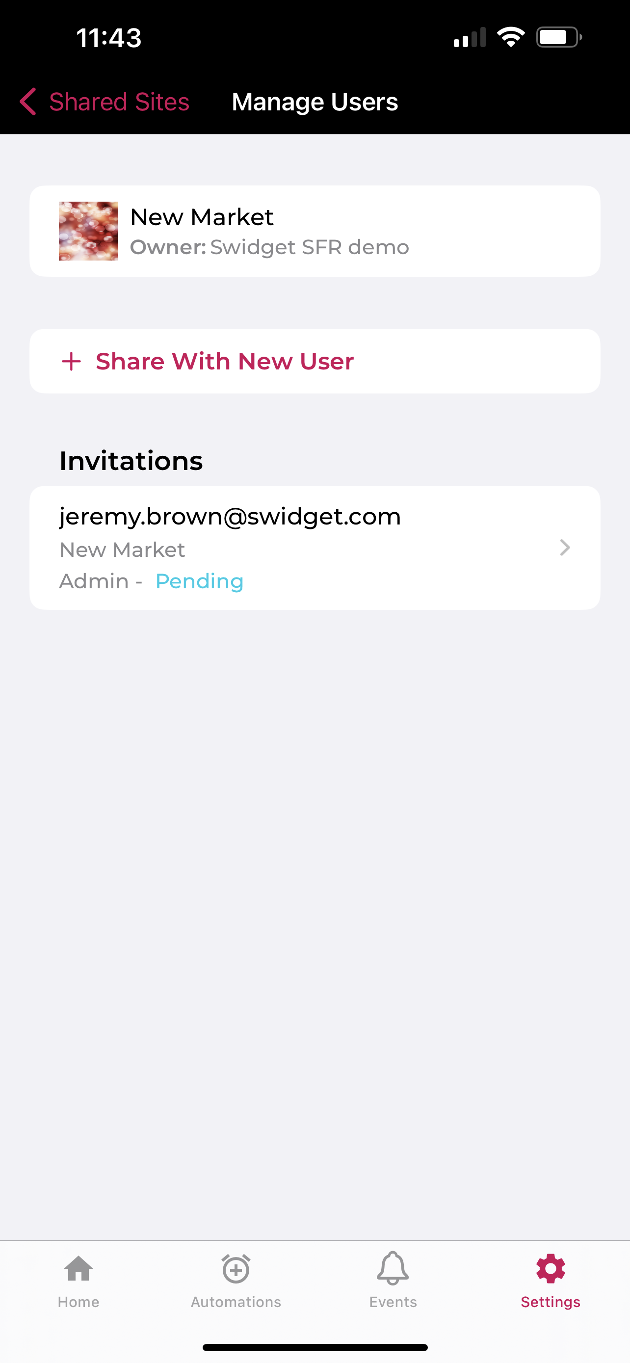 Manage Users